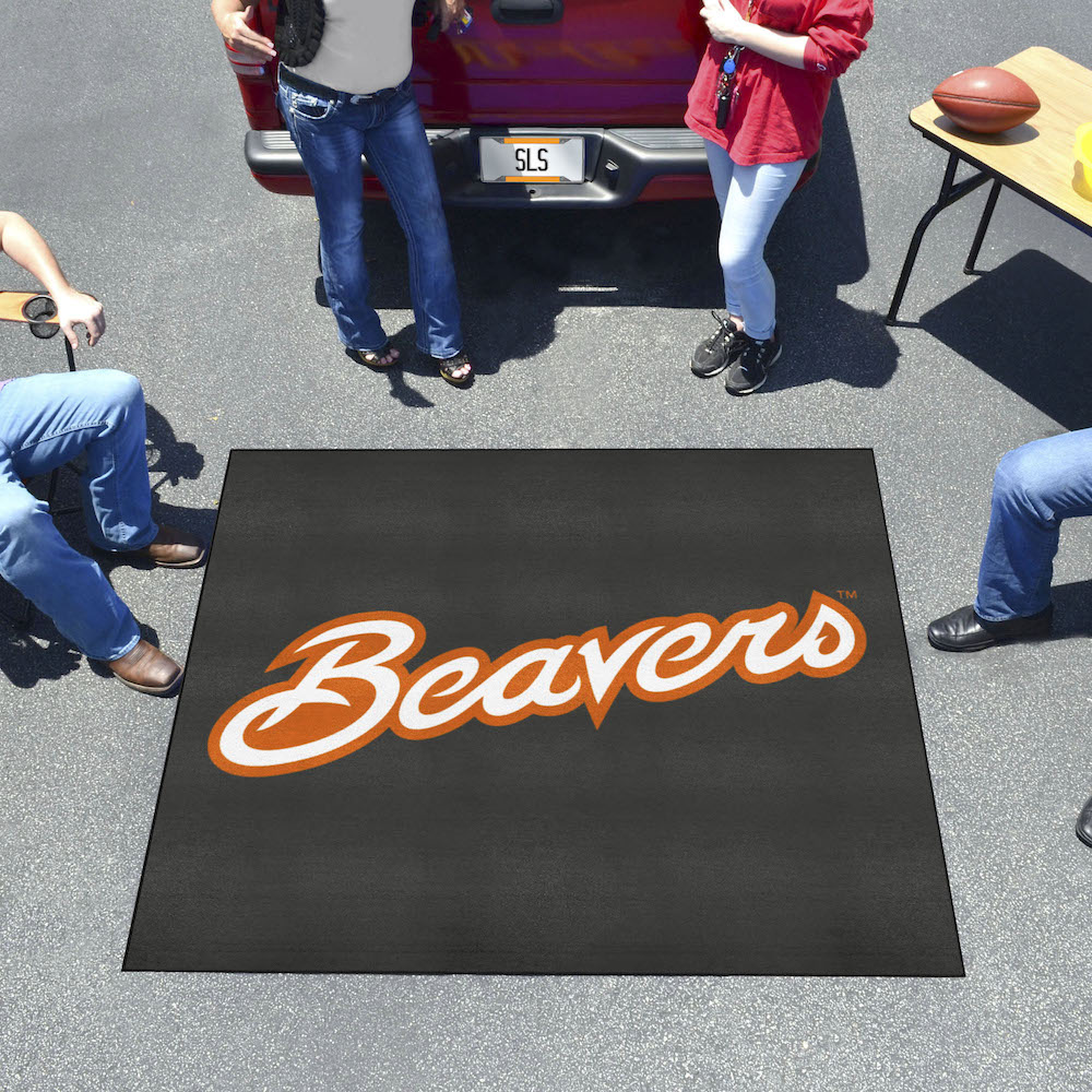 Oregon State Beavers TAILGATER 60 x 72 Rug - 2nd Logo