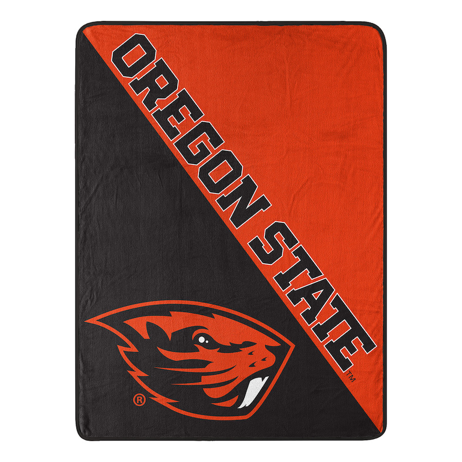 Oregon State Beavers Micro Raschel 50 x 60 Team Blanket