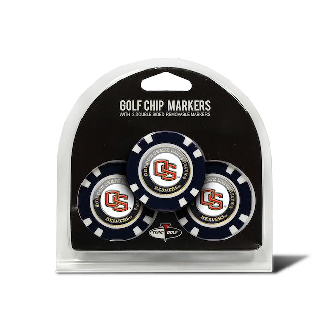 Oregon State Beavers 3 Pack Golf Chips