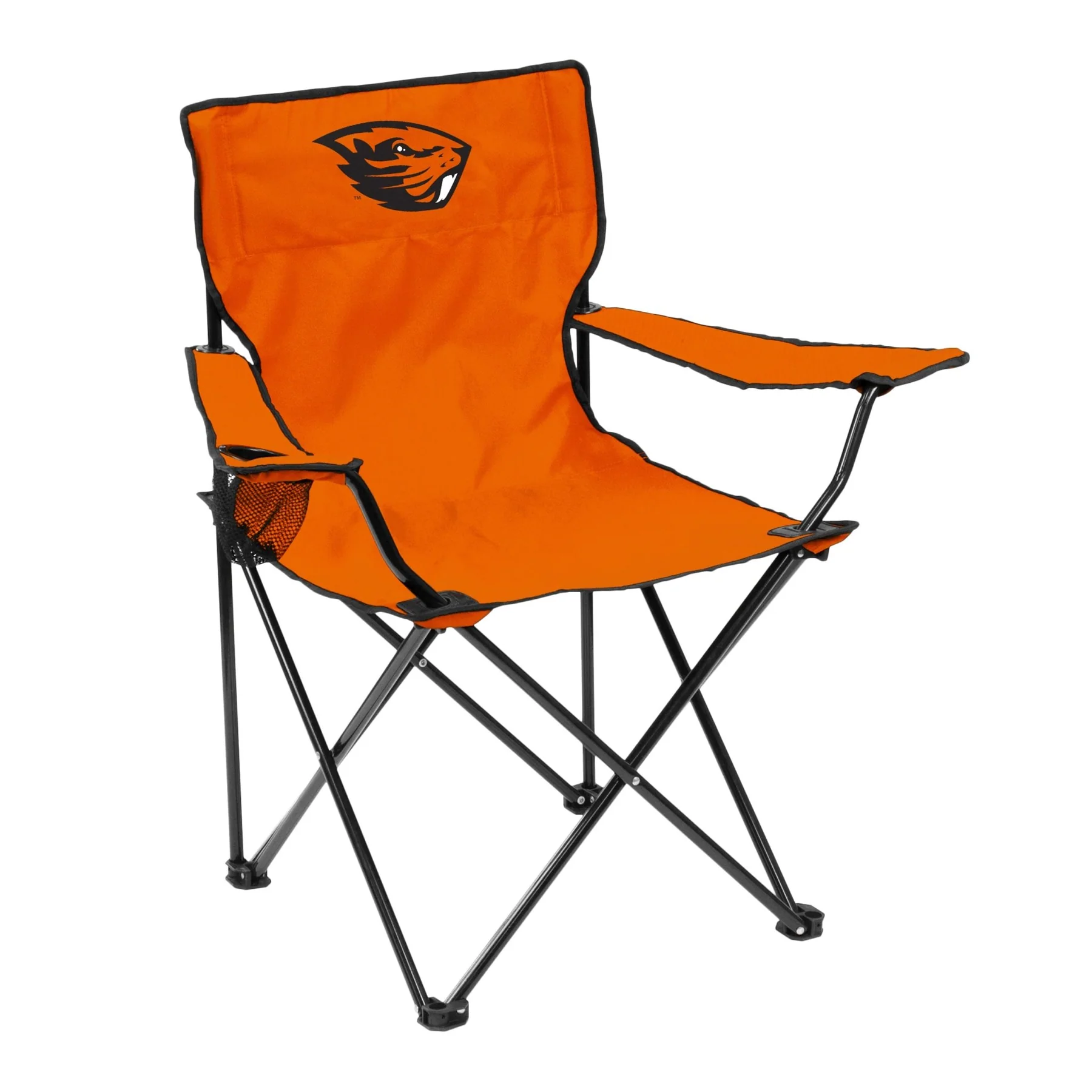 Oregon State Beavers QUAD style logo folding camp chair