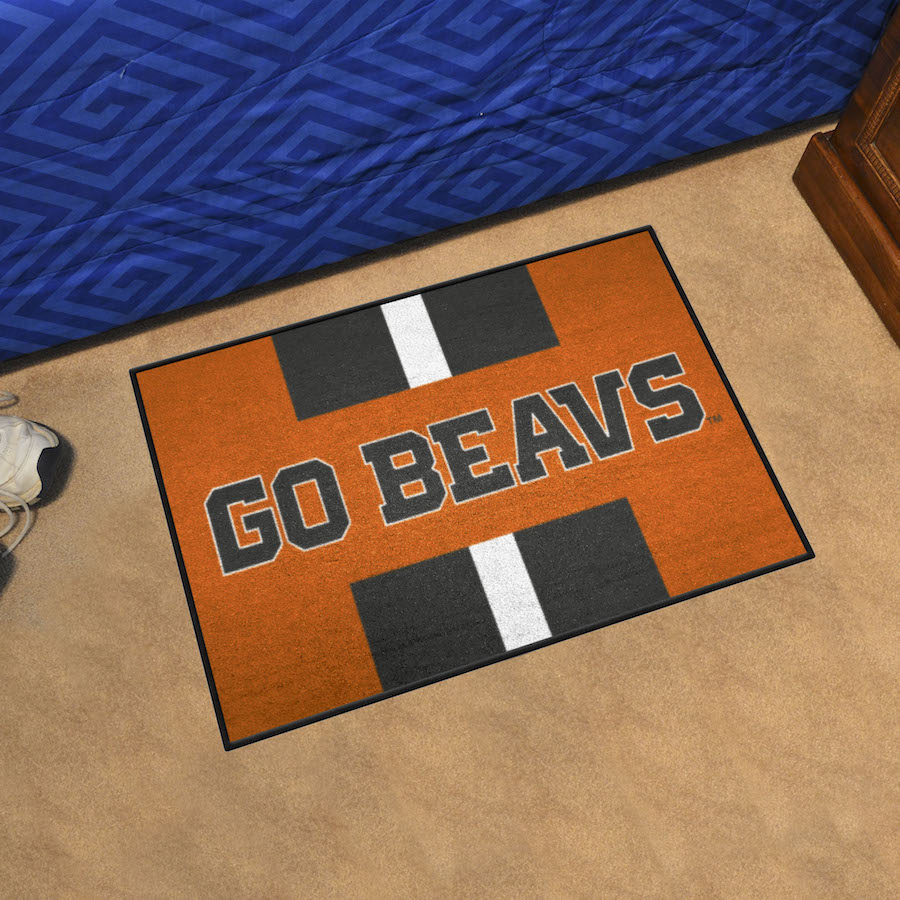 Oregon State Beavers SLOGAN 20 x 30 Starter Floor Mat