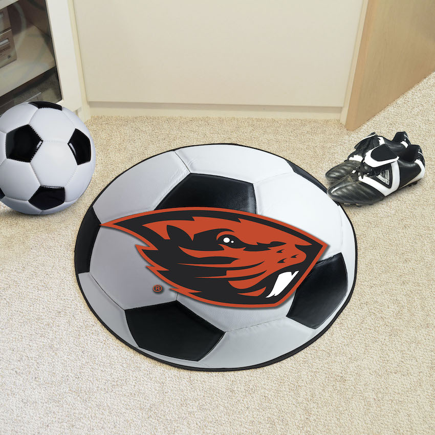 Oregon State Beavers SOCCER BALL Mat