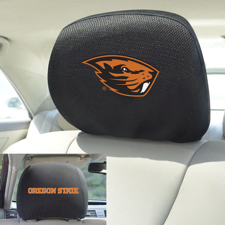 Oregon State Beaverss Head Rest Covers