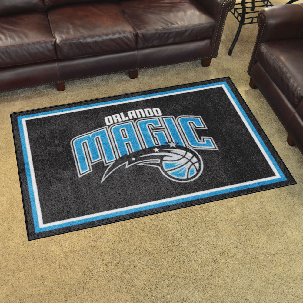 Orlando Magic 4x6 Area Rug - 2nd Logo