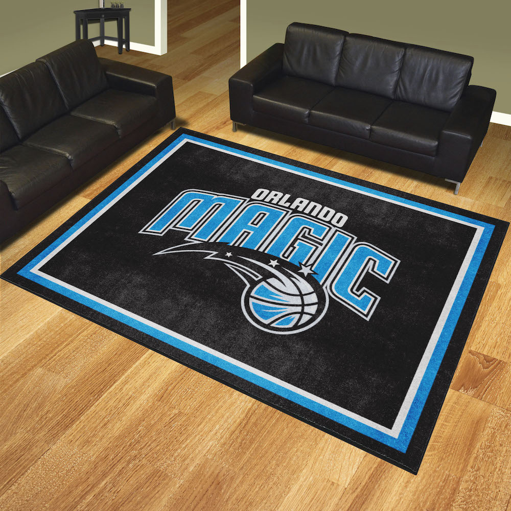 Orlando Magic Ultra Plush 8x10 Area Rug - 2nd Logo