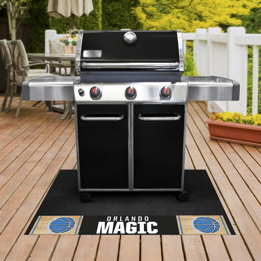 Orlando Magic Vintage Grill Mat - Throwback Logo