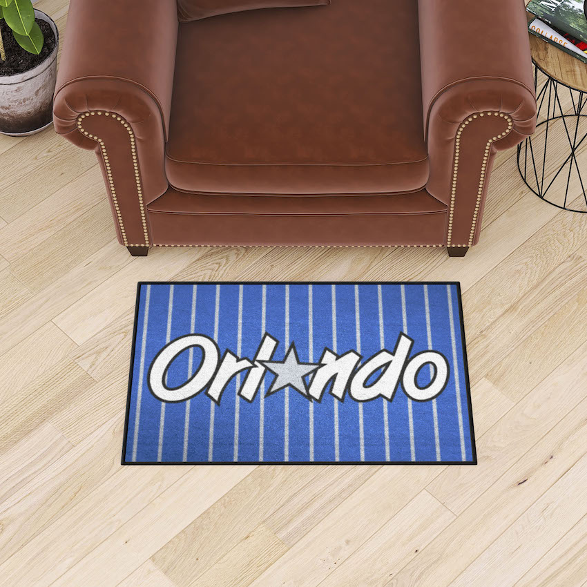 Orlando Magic Vintage 20 x 30 STARTER Floor Mat - Throwback NAME