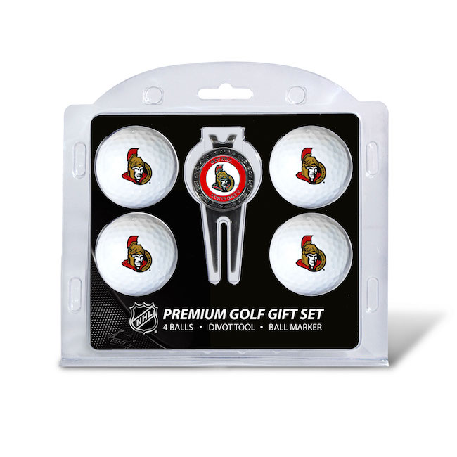 Ottawa Senators 4 Golf Ball and Divot Tool Set