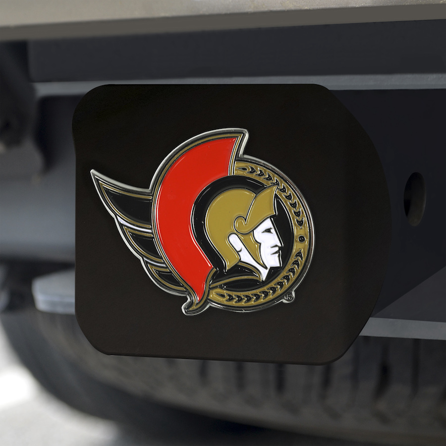 Ottawa Senators Black and Color Trailer Hitch Cover