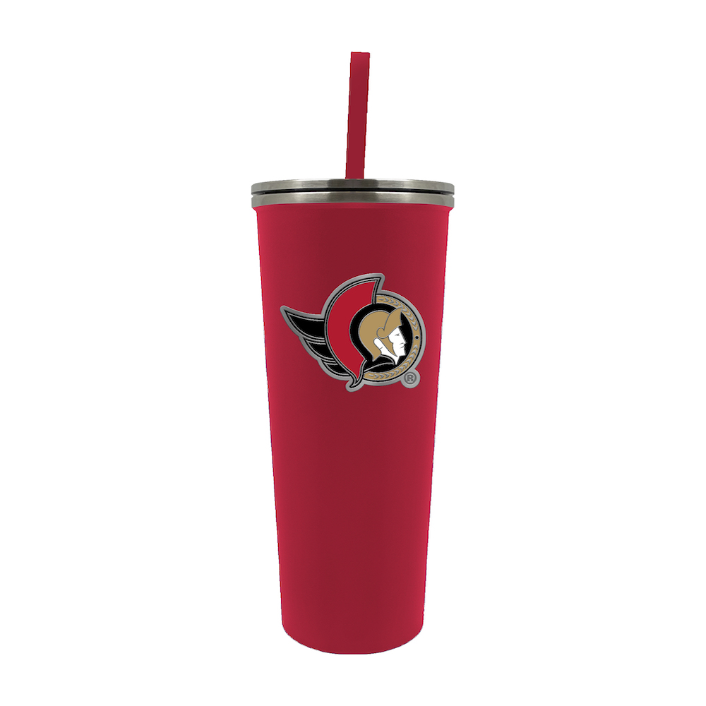 Ottawa Senators 24 oz Team Color Skinny Tumbler