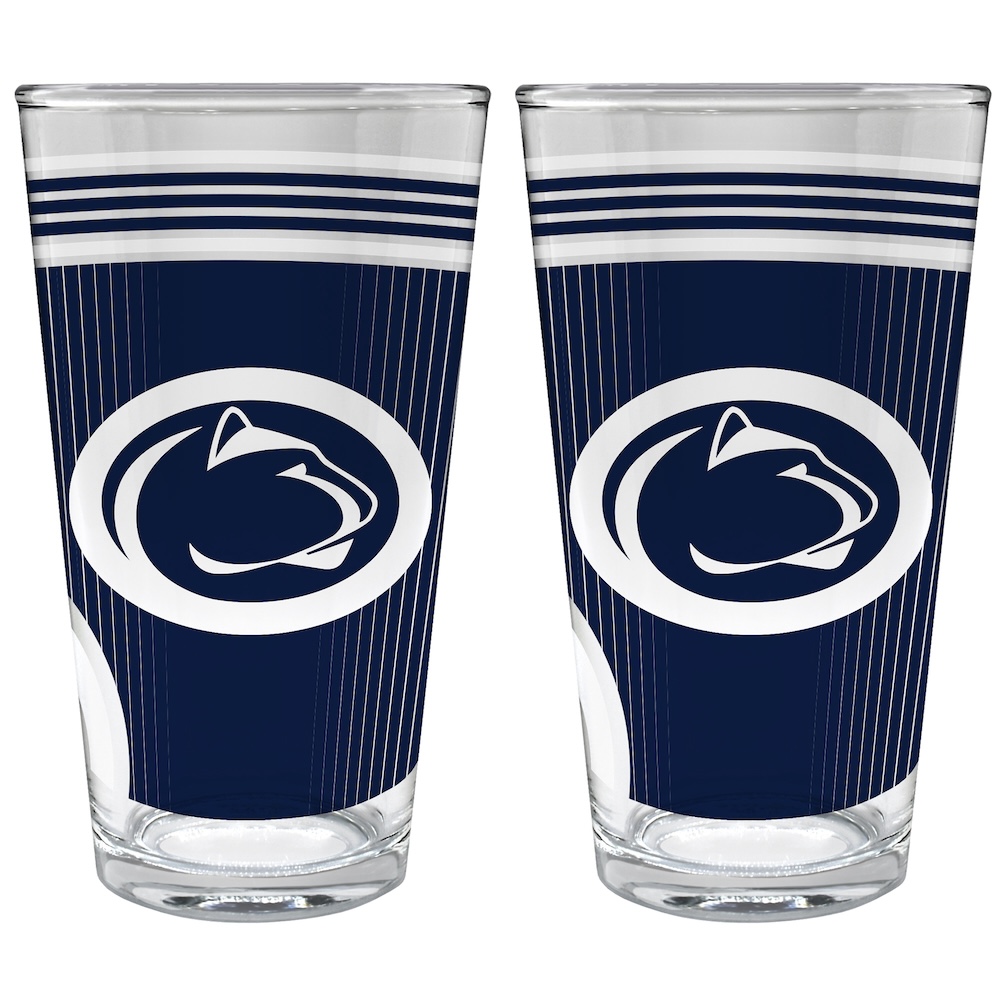 Penn State Nittany Lions COOL VIBES 2 pc Pint Glass Set