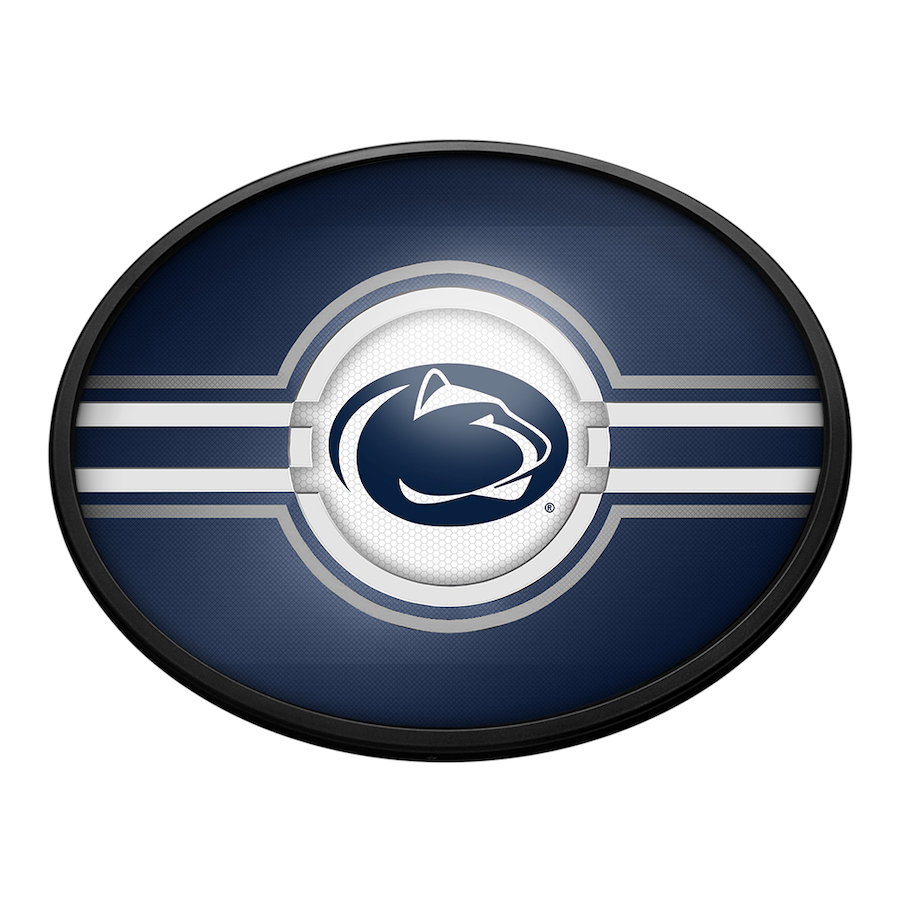 Penn State Nittany Lions Slimline LED Wall Sign ~ OVAL PRIMARY