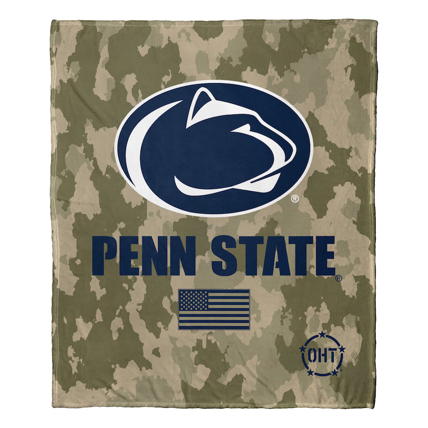 Penn State Nittany Lions OHT Special OPS Silk Touch Throw Blanket