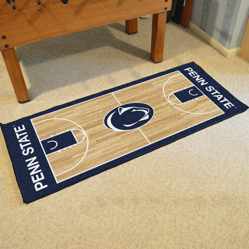 Penn State Nittany Lions 30 x 72 Basketball Court Carpet Runner