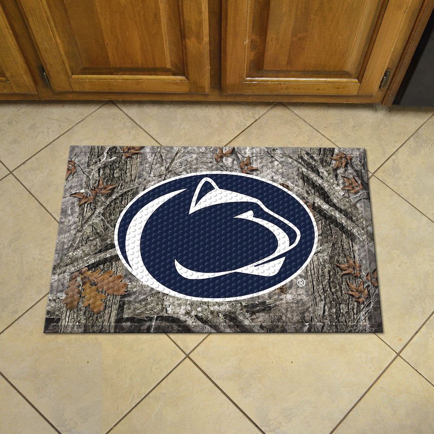 Penn State Nittany Lions Camo Style SCRAPER Door Mat