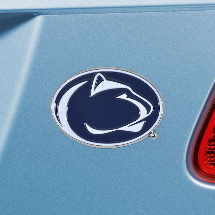 Penn State Nittany Lions Color Metal Auto Emblem
