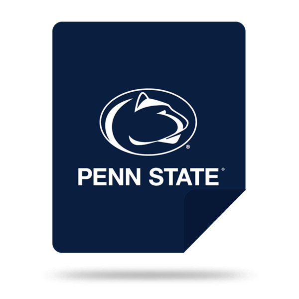 Penn State Nittany Lions DENALI Silver Knit Throw