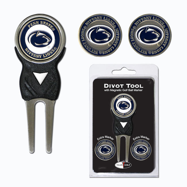 Penn State Nittany Lions 3 Marker Signature Divot Tool Pack