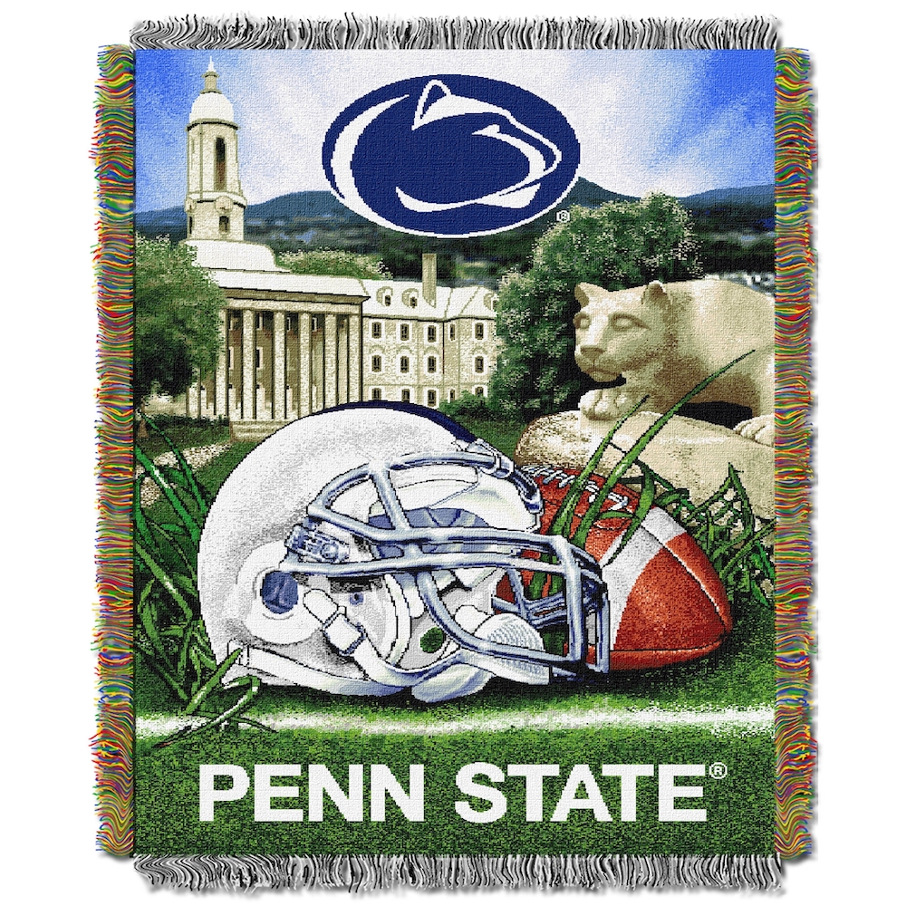 Penn State Nittany Lions Home Field Advantage Series Tapestry Blanket 48 x 60