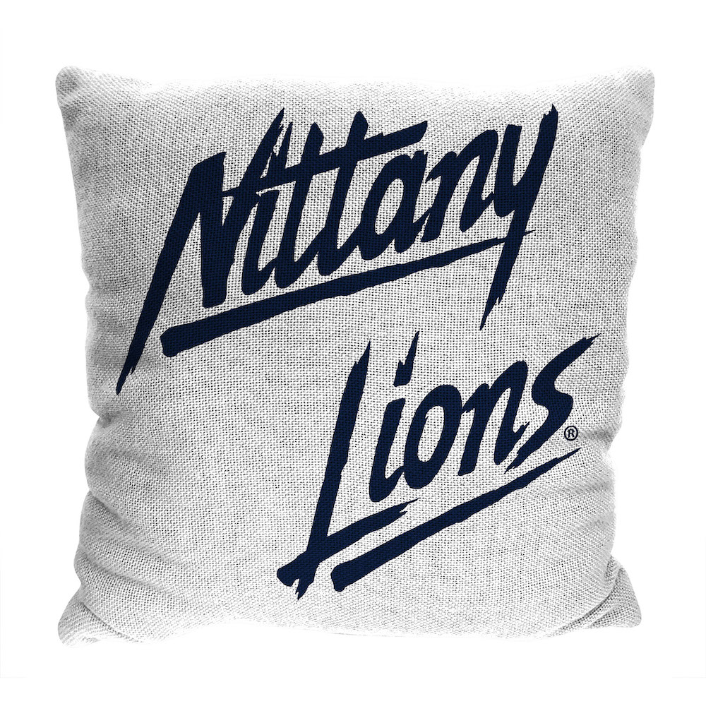 Penn State Nittany Lions Double Sided INVERT Woven Pillow