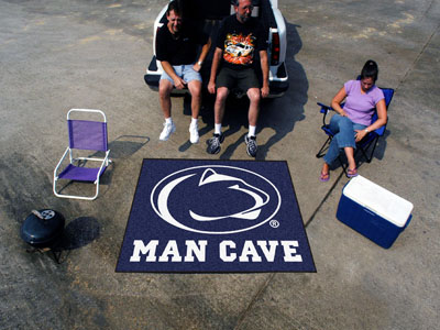 Penn State Nittany Lions MAN CAVE TAILGATER 60 x 72 Rug