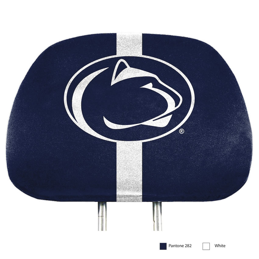 Penn State Nittany Lions Printed Head Rest Covers