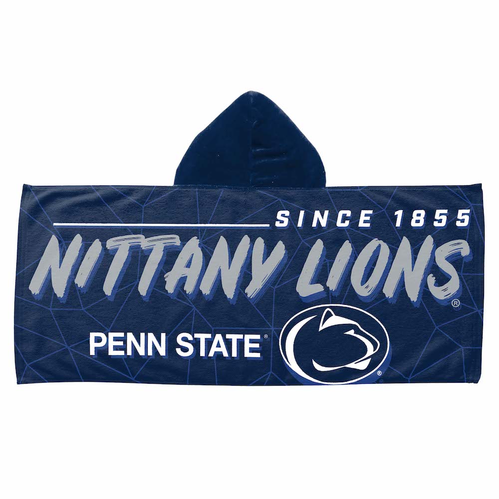 Penn State Nittany Lions Youth Hooded Beach Towel