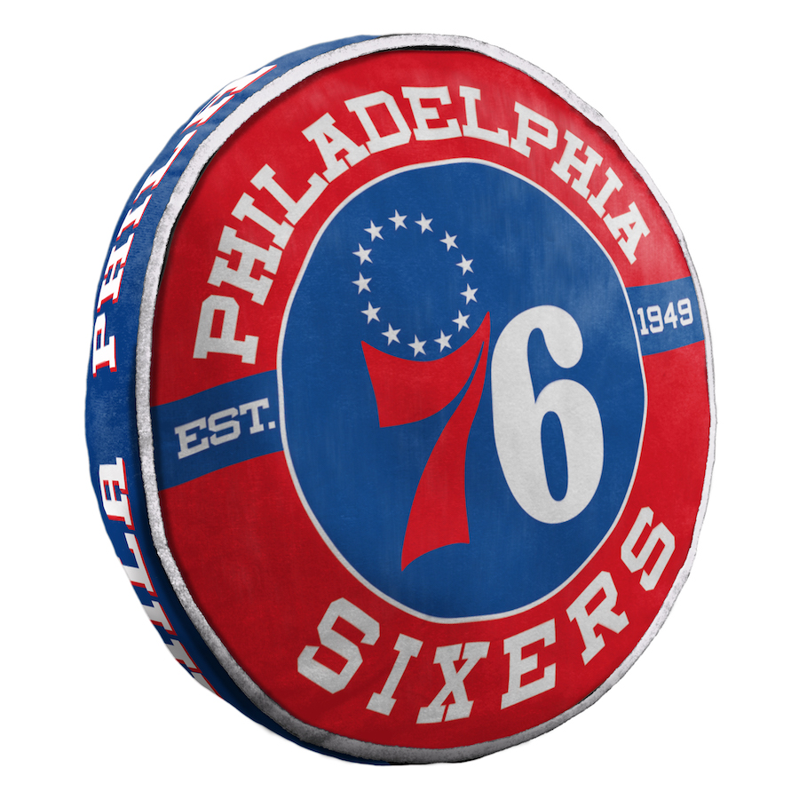 Philadelphia 76ers Travel Cloud Pillow - 15 inch