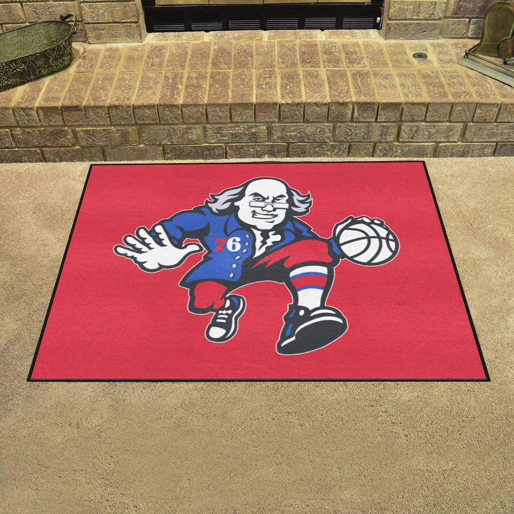 Philadelphia 76ers ALL STAR 34 x 45 Floor Mat - 2nd Logo