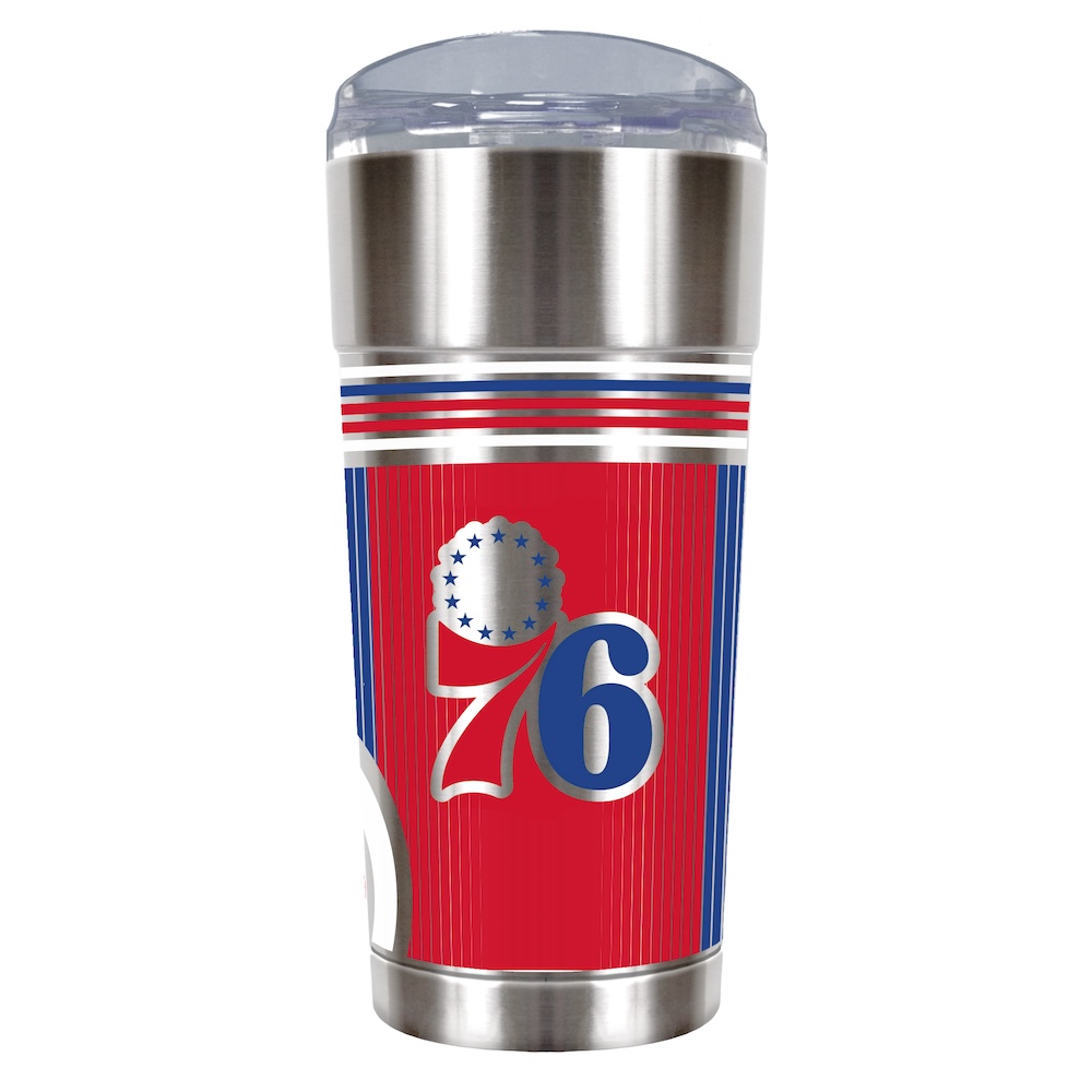 Philadelphia 76ers COOL VIBES 24 oz Eagle Travel Tumbler