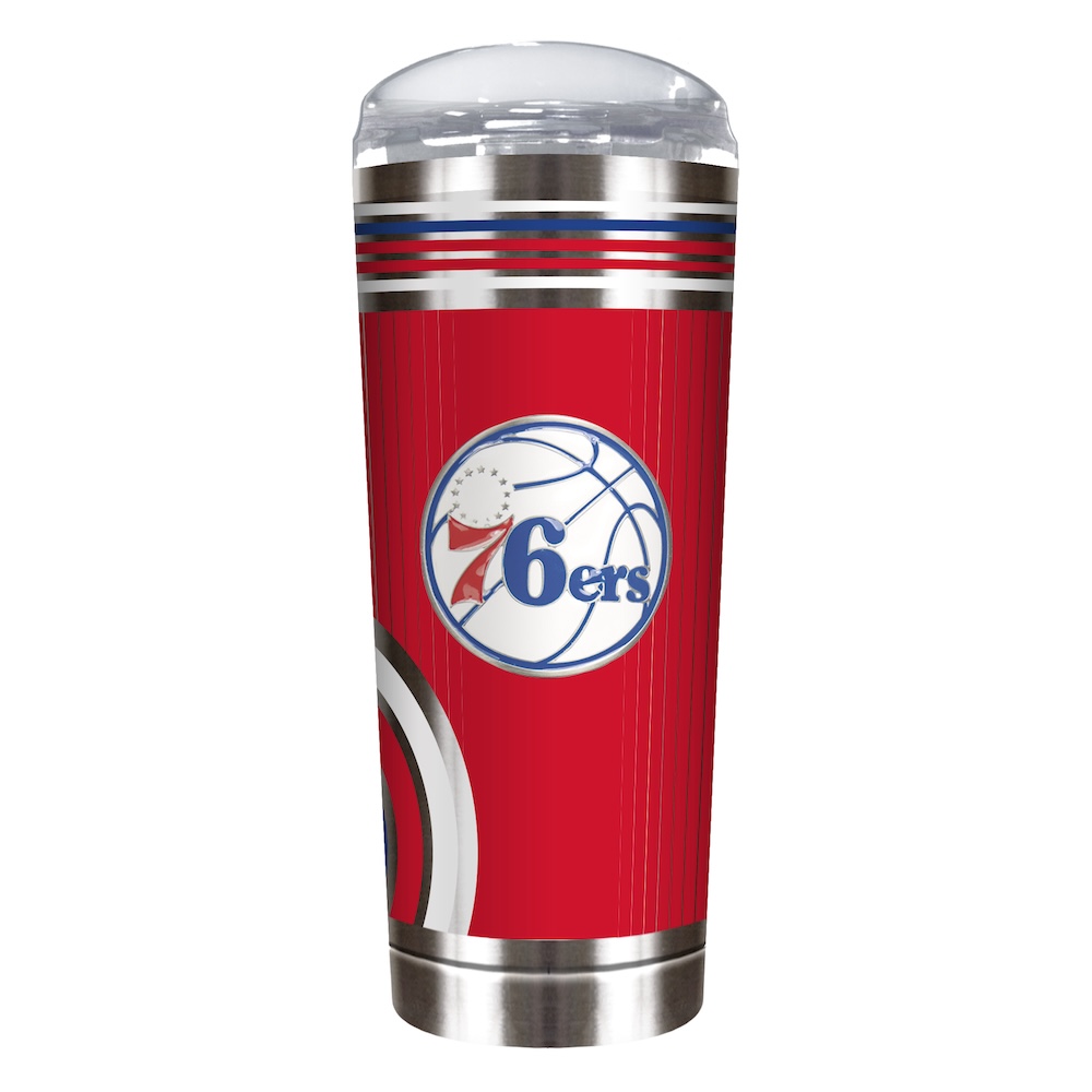 Philadelphia 76ers COOL VIBES 18 oz Roadie Travel Tumbler