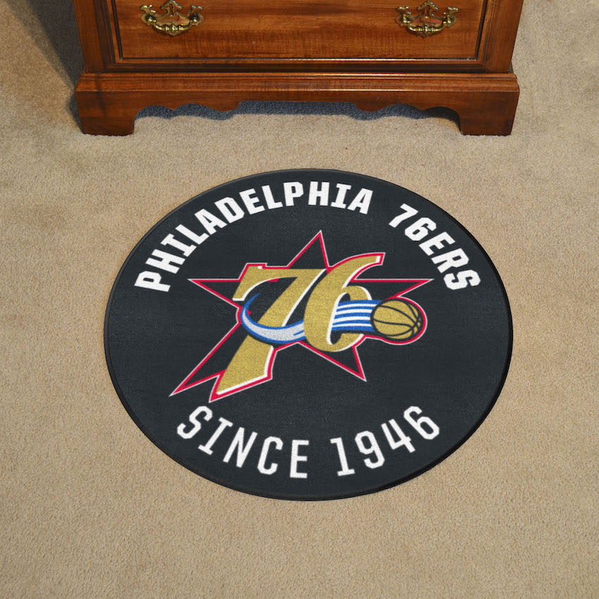 Philadelphia 76ers Vintage Roundel Mat - Throwback Logo