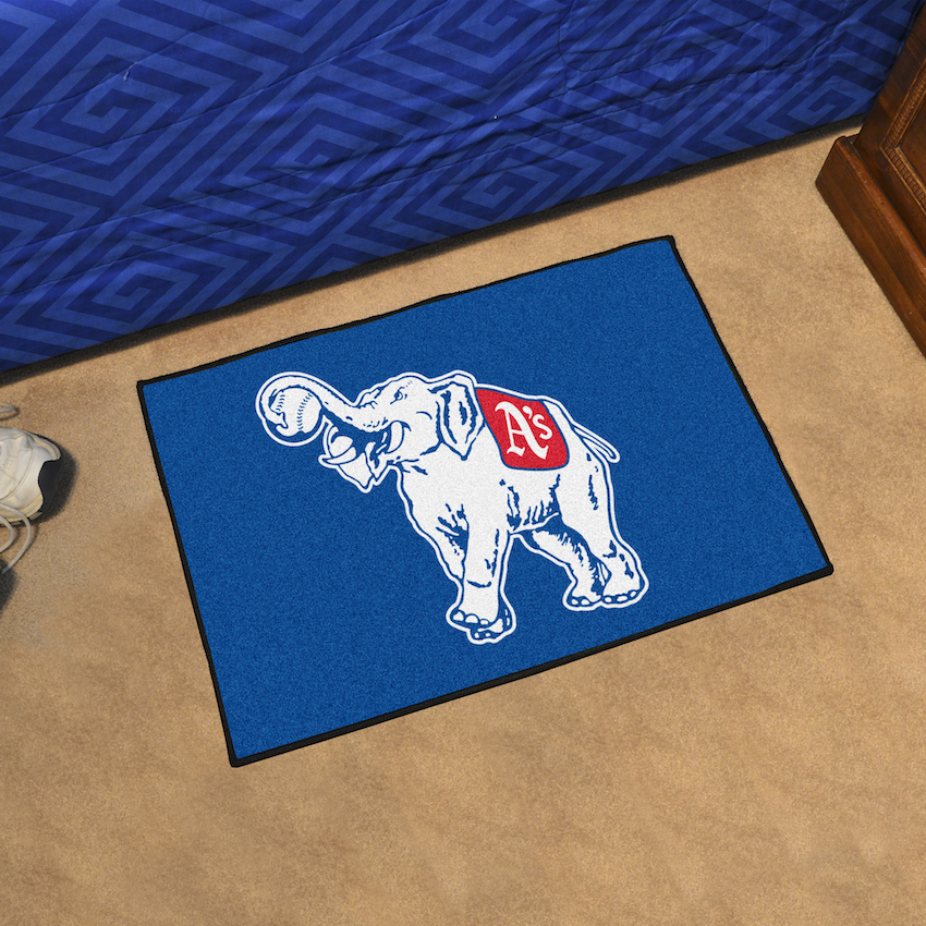 Philadelphia Athletics MLBCC Vintage 20 x 30 STARTER Floor Mat - Throwback Logo