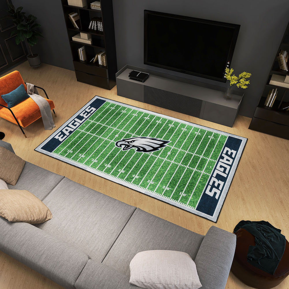 Philadelphia Eagles 6x10 Ft Ultra Plush Area Rug