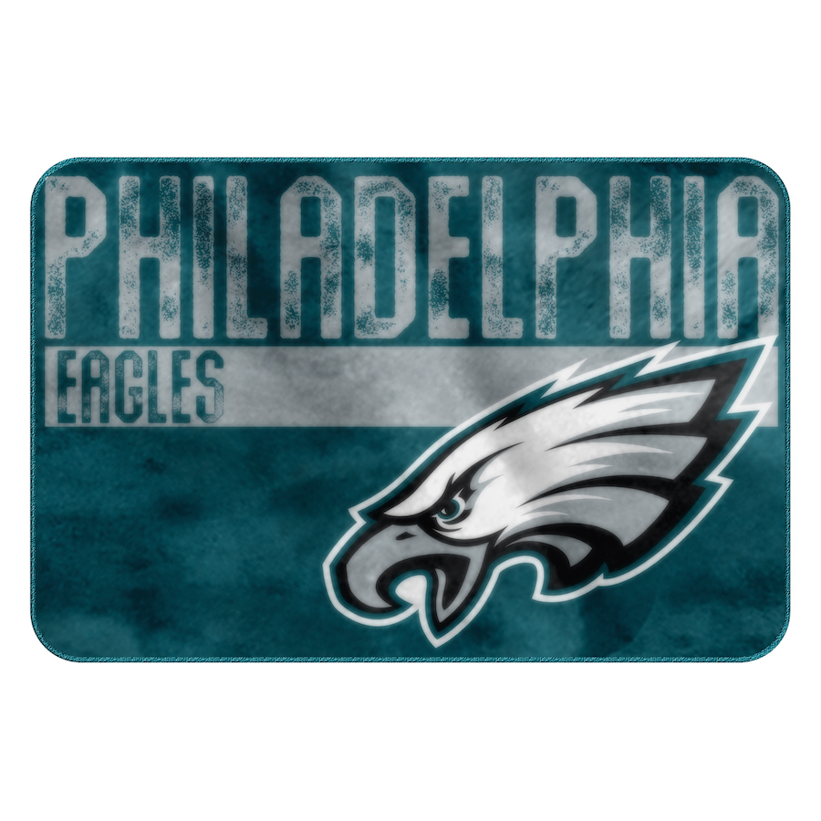 Philadelphia Eagles Worn Out Foam Floor Mat