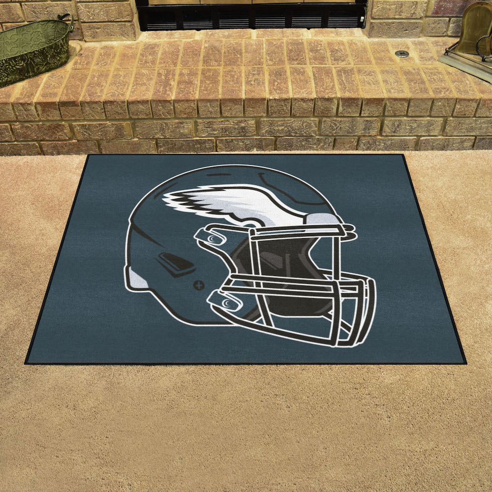 Philadelphia Eagles 34 x 45 ALL STAR Floor Mat - Helmet Logo