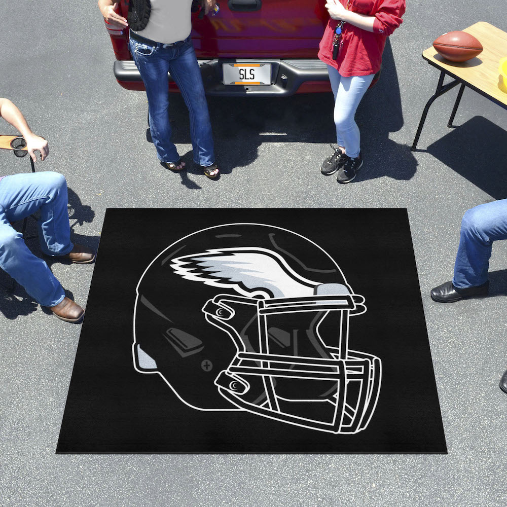 Philadelphia Eagles TAILGATER 60 x 72 Rug - Alternate Helmet