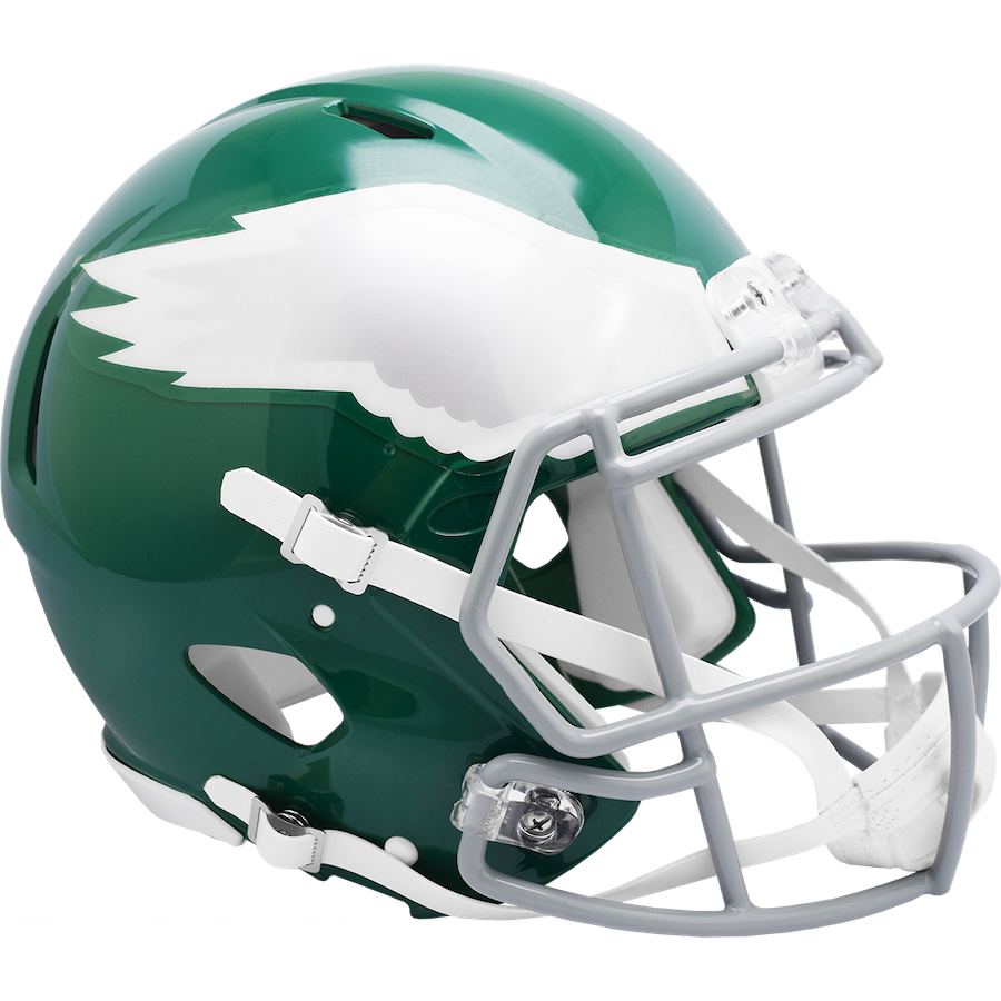 Philadelphia Eagles Authentic Speed THROWBACK Football Helmet 1974-1995