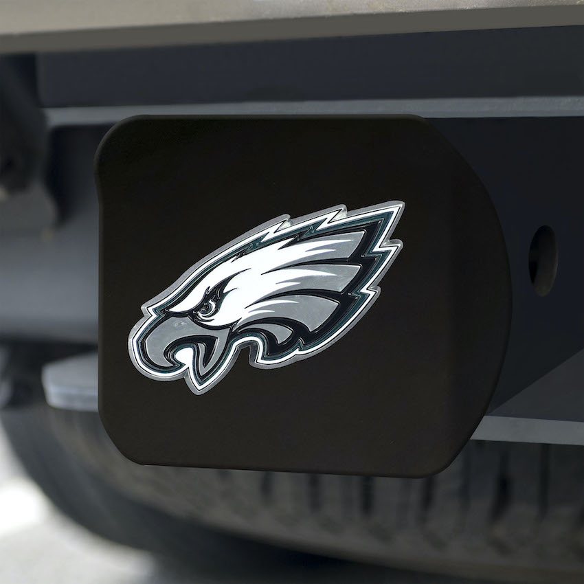 Philadelphia Eagles Black and Color Trailer Hitch Cover