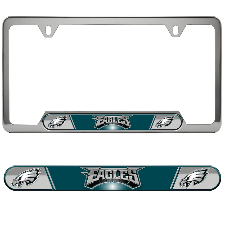 Philadelphia Eagles Embossed License Plate Frame