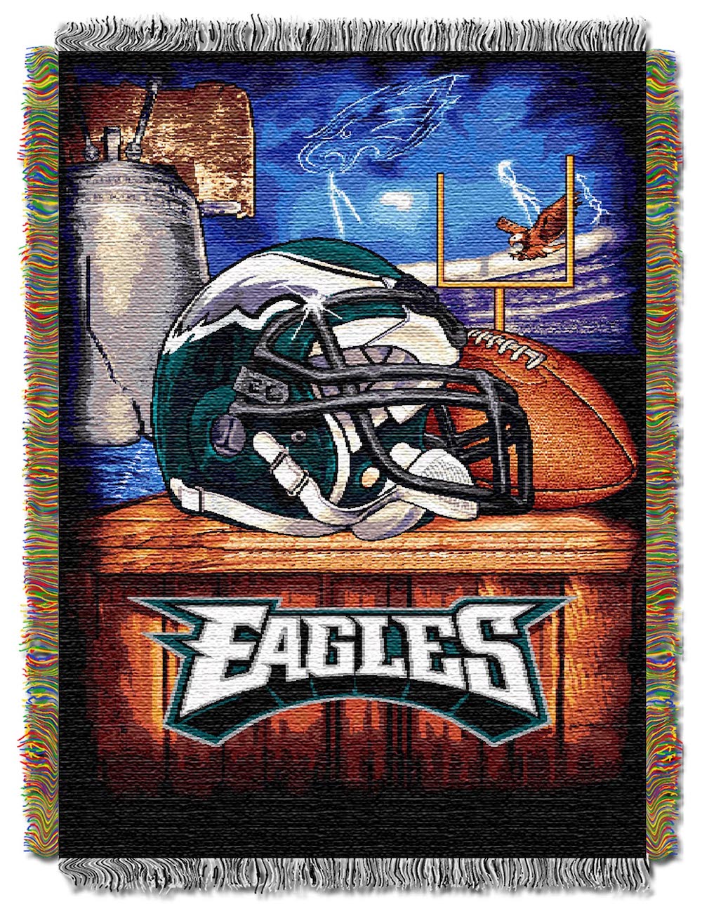 Philadelphia Eagles Home Field Advantage Series Tapestry Blanket 48 x 60