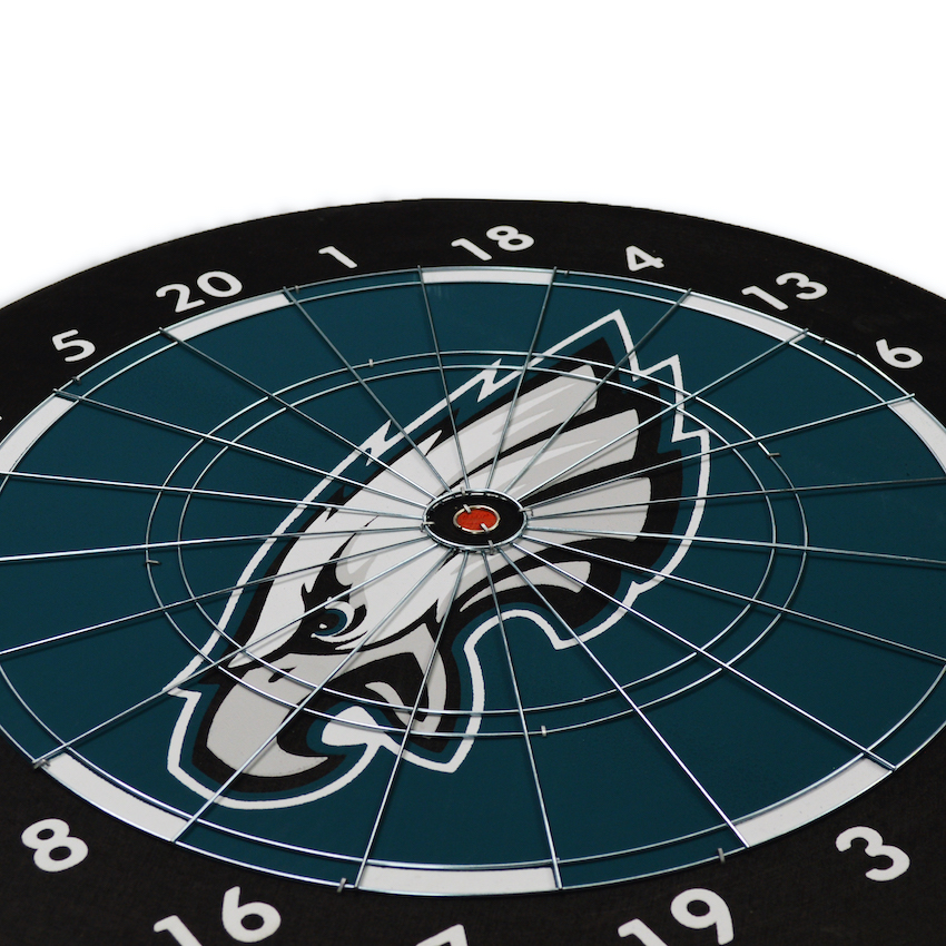 Philadelphia Eagles Dart Board Gift Set