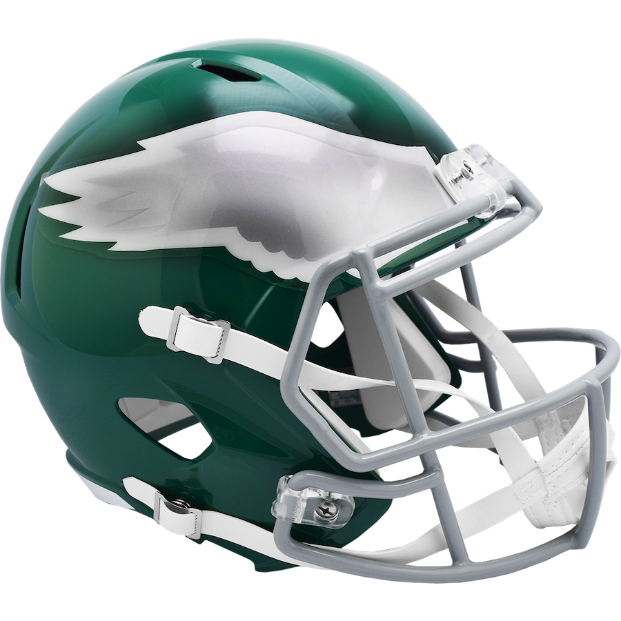 Philadelphia Eagles Riddell Speed Replica Helmet - 1974-1995 Throwback