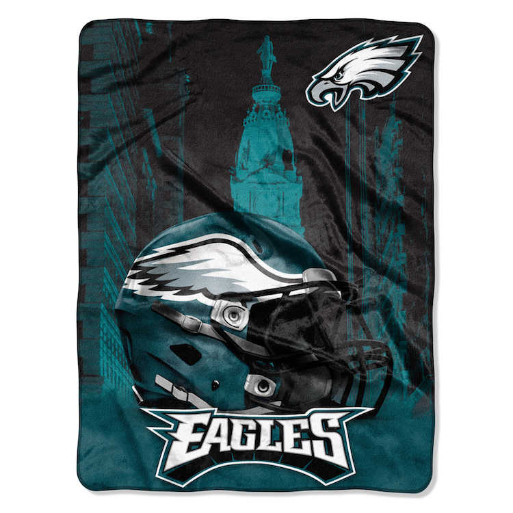 Philadelphia Eagles Silk Touch Rachel Throw Blanket 60 x 80