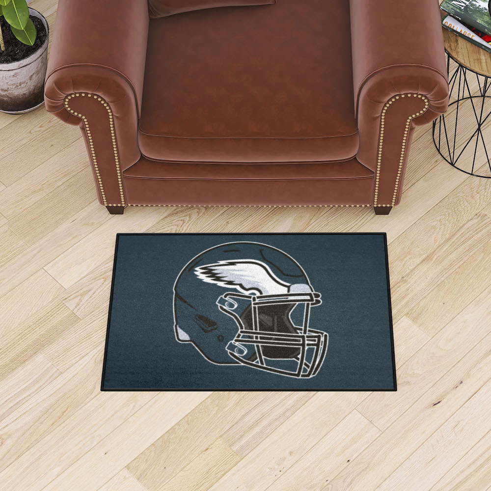 Philadelphia Eagles 20 x 30 STARTER Floor Mat - Helmet Logo