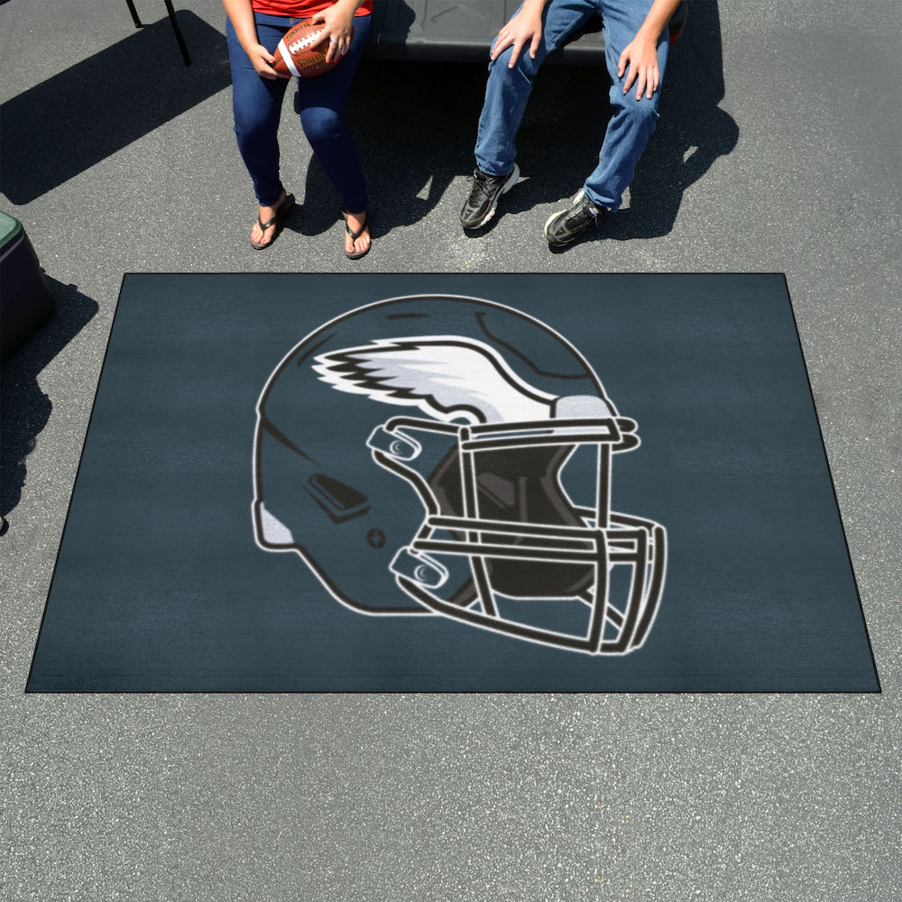 Philadelphia Eagles ULTI-MAT 60 x 96 Rug - Helmet Logo