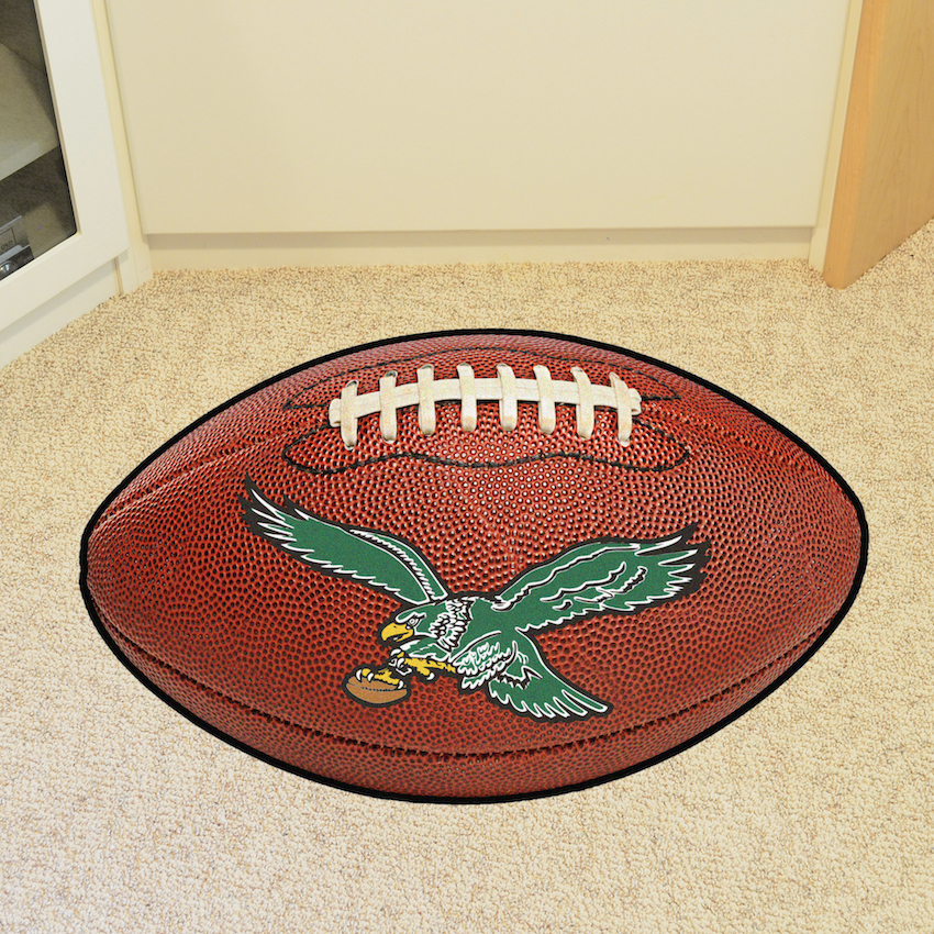 Philadelphia Eagles Vintage 22 x 35 Football Mat Throwback Logo