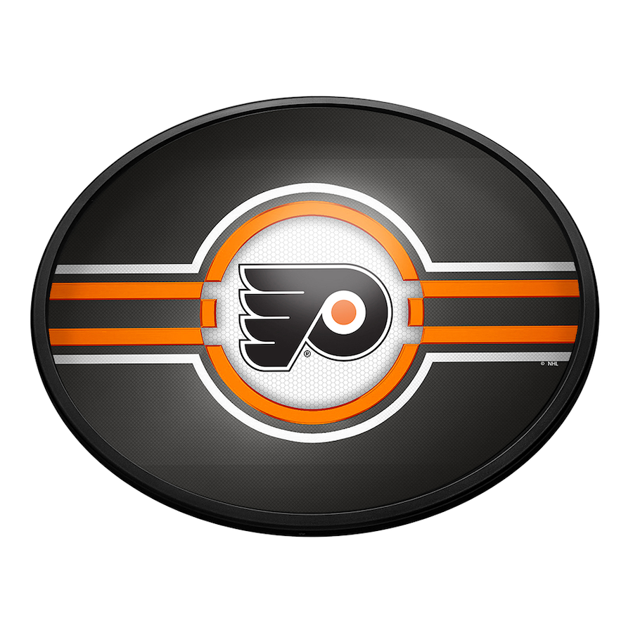 Philadelphia Flyers Slimline LED Wall Sign ~ OVAL