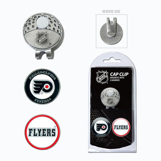 Philadelphia Flyers Hat Clip With 2 Ball Markers