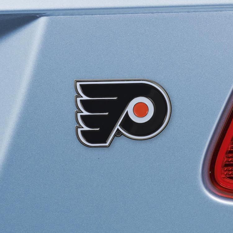 Philadelphia Flyers Color Metal Auto Emblem